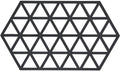 Zone Denmark Topfuntersetzer Triangles - Schwarz - 24 x 14 cm