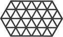 Zone Denmark Topfuntersetzer Triangles - Schwarz - 24 x 14 cm