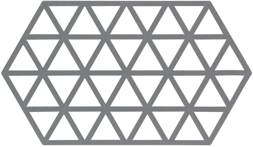 Zone Denmark Topflappen Triangles - Cool Grey - 24 x 14 cm