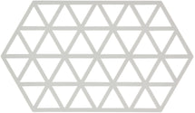 Zone Denmark Topfuntersetzer Triangles - Warmes Grau - 24 x 14 cm