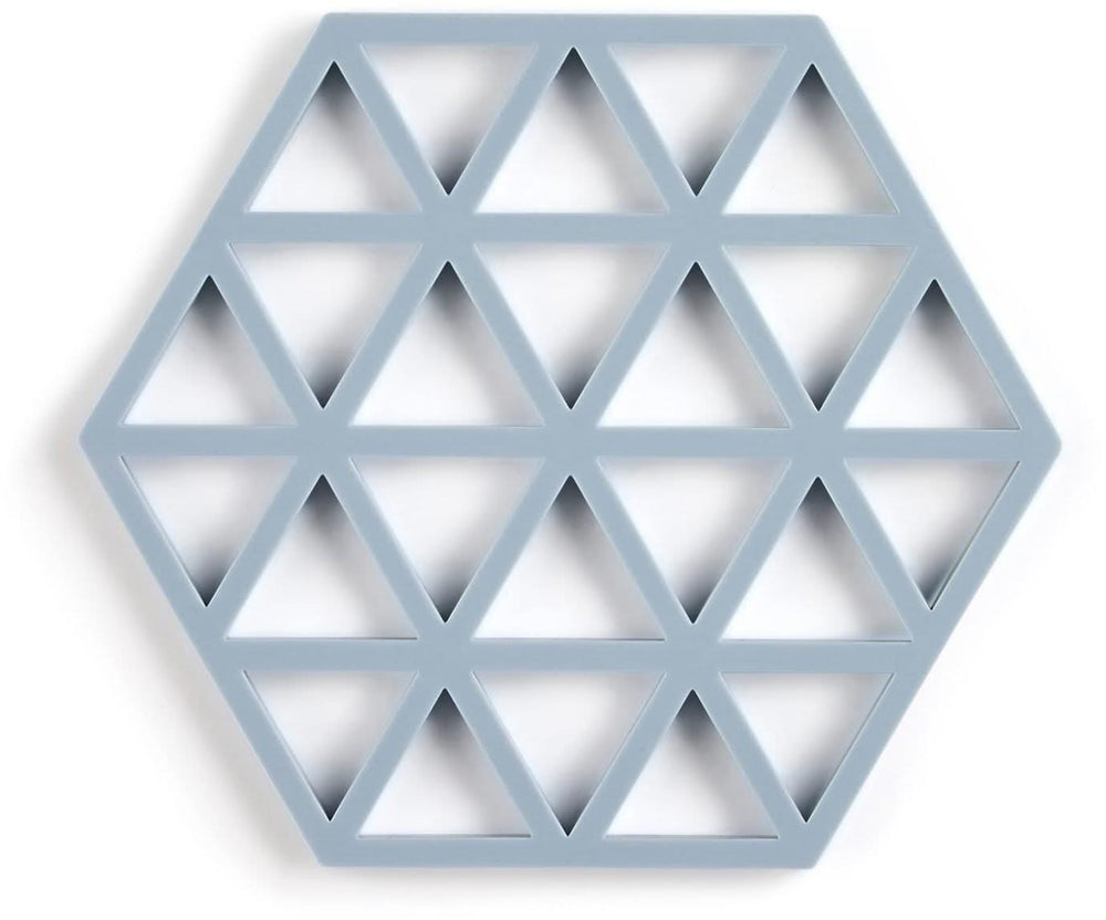 Zone Denmark Topfuntersetzer Triangles - Sky - 16 x 14 cm