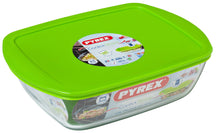 Pyrex Auflaufform - mit Deckel - Cook & Store - 28 x 20 x 8 cm / 2.5 Liter