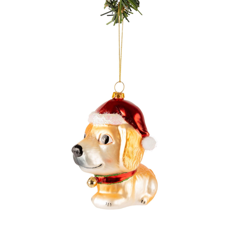 Nordic Light Weihnachtskugel Hund 13 cm