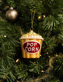 Nordic Light Weihnachtskugel Popcorn 9 cm