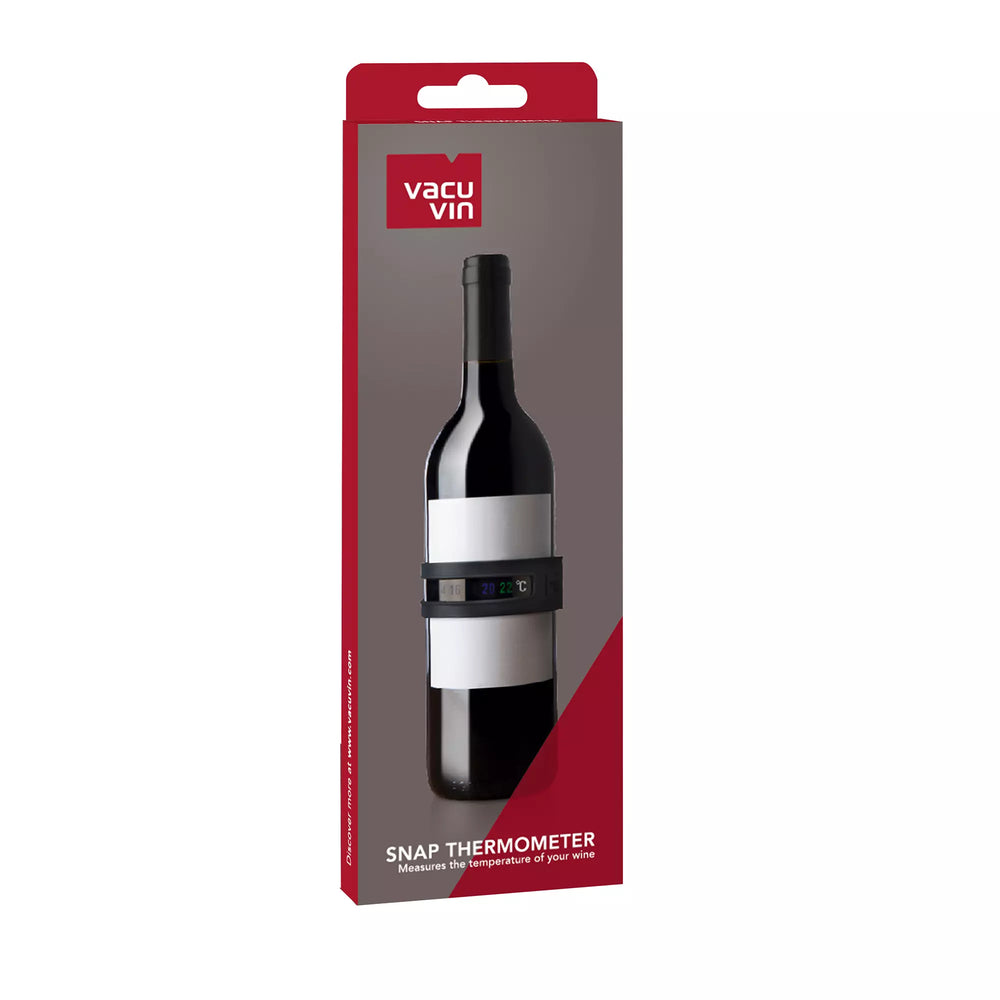 Vacu Vin Weinthermometer - Snap - Grau