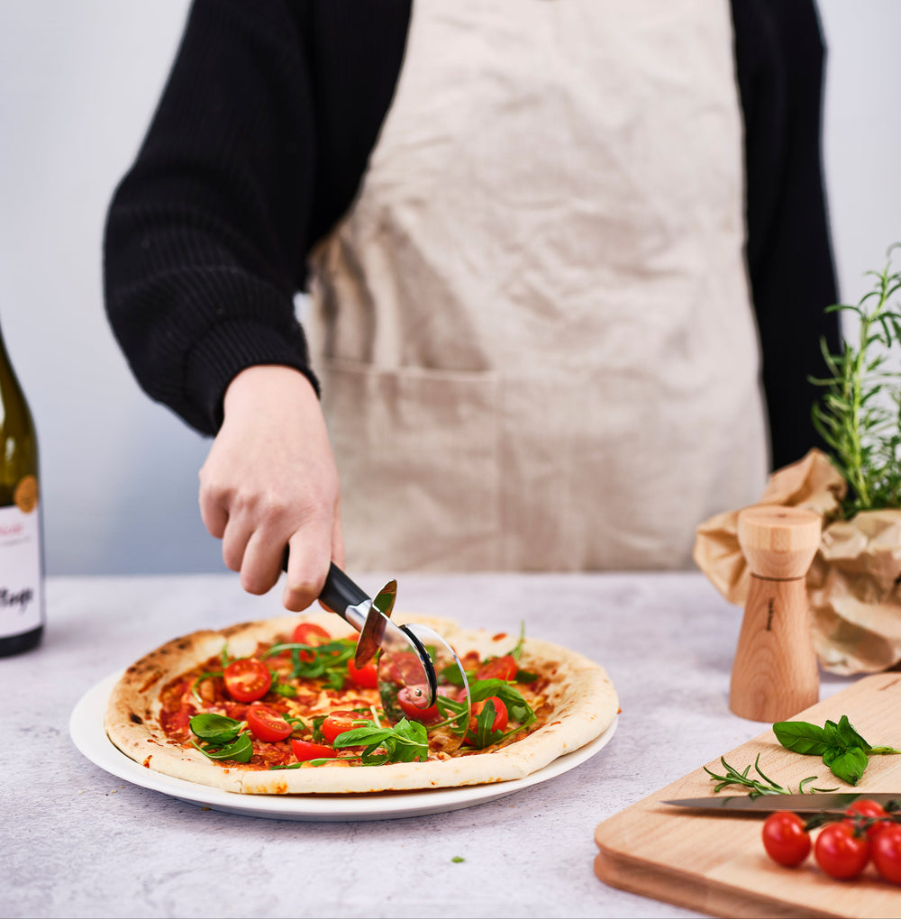 Cosy & Trendy Pizzaschneider - Delish - Edelstahl Schwarz
