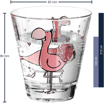 Leonardo Kinderglas Set Bambini Flamingo 215 ml - 3-teilig