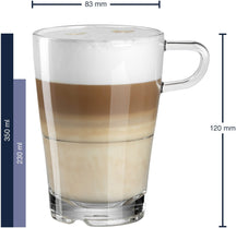 Leonardo Latte Macchiatogläser Senso 350 ml - 6 Stück