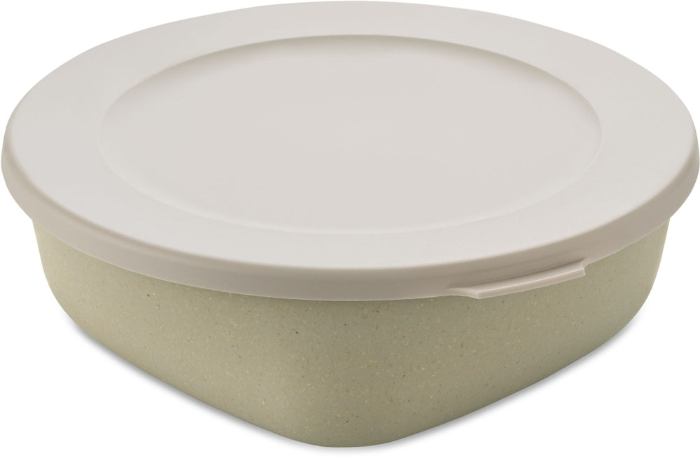 Koziol Aufbewahrungsbox Connect Creme 21 x 21 x 7 cm / 1.3 Liter