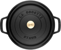 Staub Bräter Cocotte Schwarz - ø 16 cm / 1.2 liter