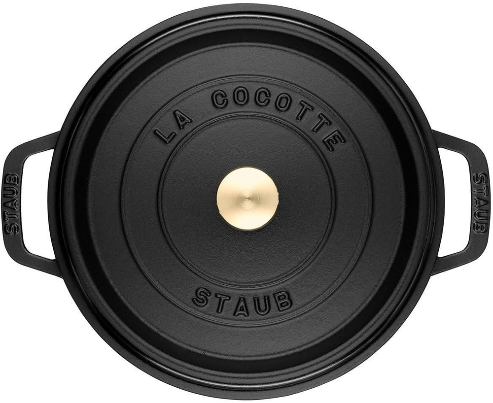 Staub Bräter Cocotte Schwarz - ø 20 cm / 2.2 liter