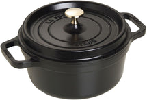 Staub Bräter Cocotte Schwarz - ø 22 cm / 2.6 liter