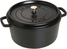 Staub Bräter Cocotte Schwarz - ø 30 cm / 8.35 liter