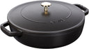 Staub Bräter Chistera Schwarz - ø 28 cm / 3.7 liter