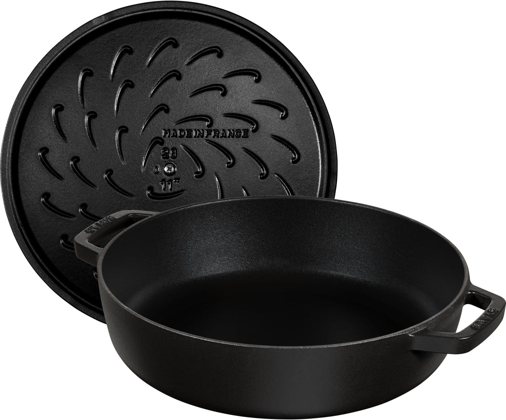 Staub Bräter Chistera Schwarz - ø 24 cm / 2.4 liter