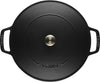 Staub Bräter Chistera Schwarz - ø 24 cm / 2.4 liter