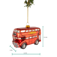 Nordic Light Weihnachtskugel London Bus 11 cm