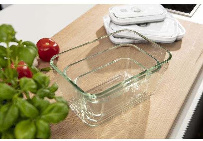 Zwilling Vakuum-Lebensmittelbehälter Fresh &amp; Save – Glas – 3-teiliges Set