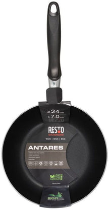 Resto Kitchenware Wokpfanne Antares - ø 24 cm - Standard-Antihaftbeschichtung