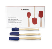 Le Creuset Spatelset - 3 Stück - Premium - Azure