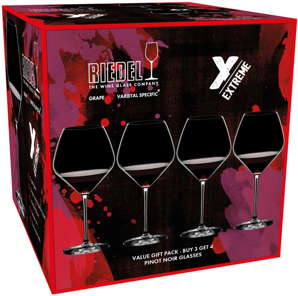 Riedel Rote Weingläser Extreme - Pinot Noir - 4 Stücke