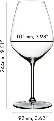 Riedel Rote Weingläser Extreme - Shiraz - 2 Stücke