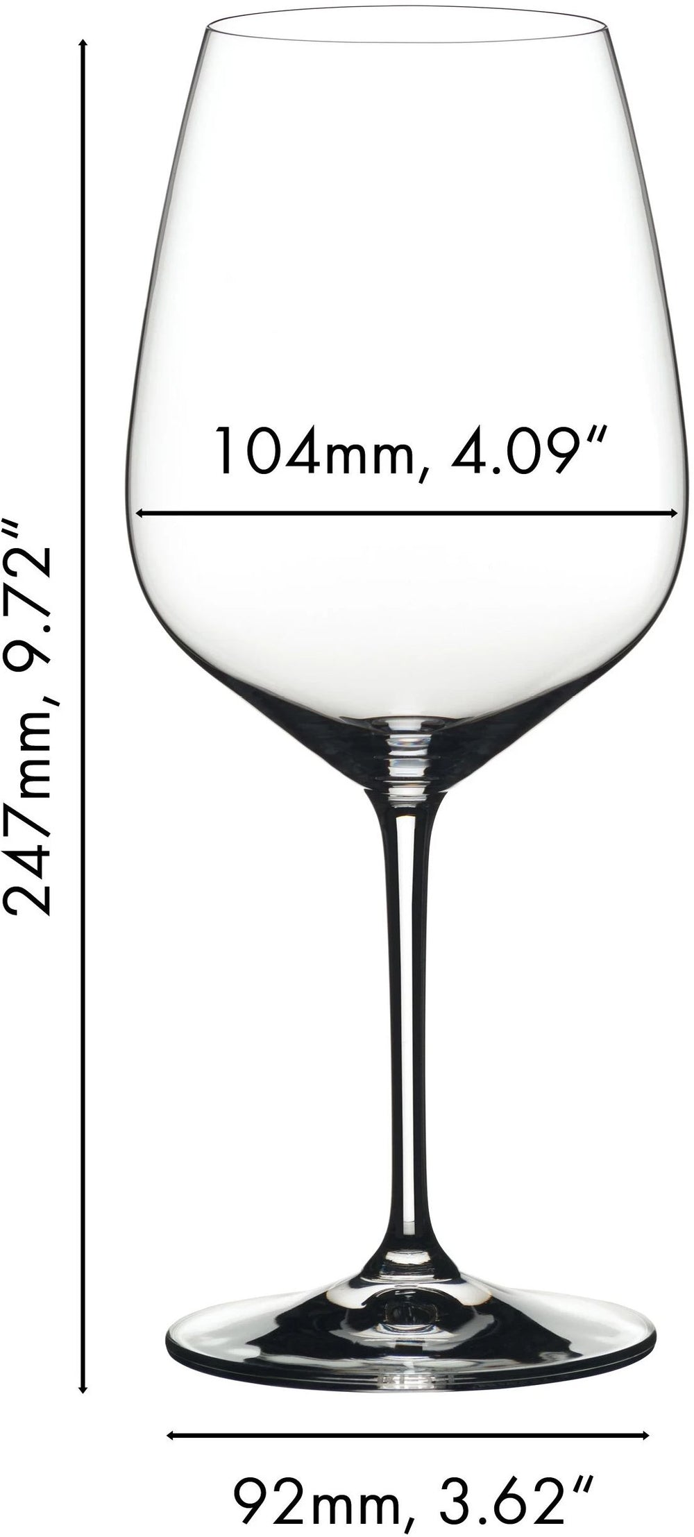 Riedel Rote Weingläser Extreme - Cabernet - 2 Stücke