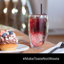 Bodum Doppeltwandige Latte Macchiato Gläser Pavina - Patentiertes Ventil - 450 ml - 2 Stück