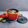 Le Creuset Reiskocher / Cocotte Every - Tradition - Oranjerood - ø 18 cm / 2 Liter