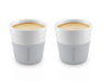 Eva Solo Espressotassen Marble Grey 80 ml - 2 Stück