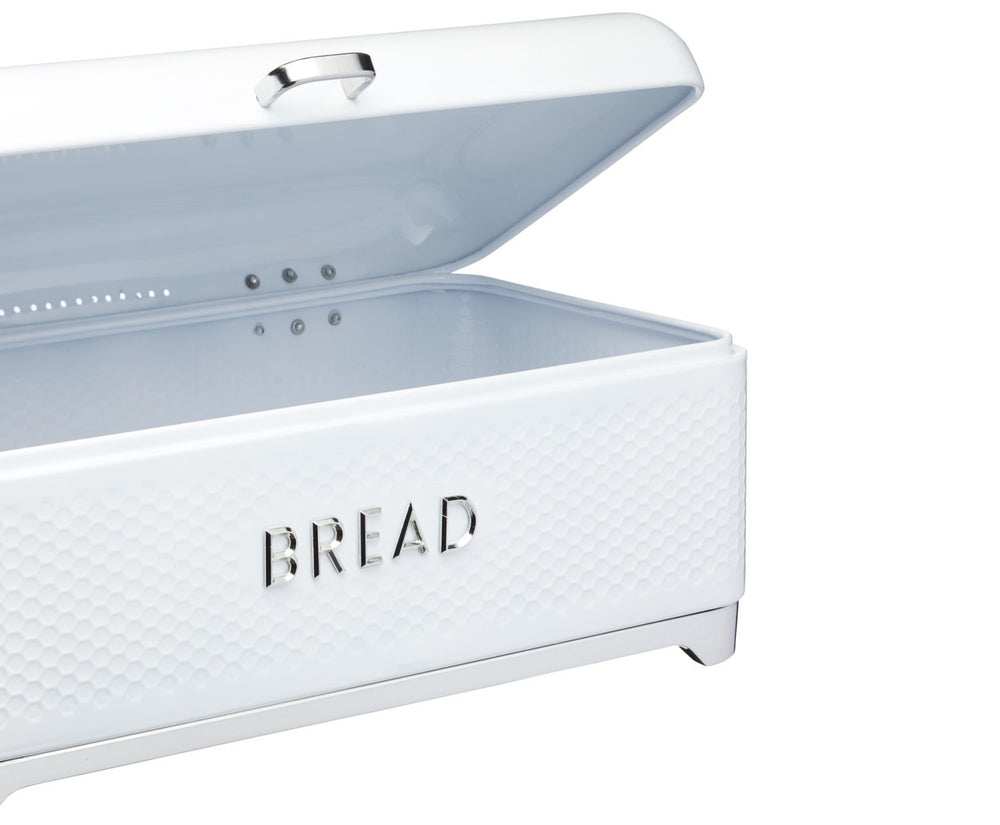 KitchenCraft Brotkasten Lovello Ice White