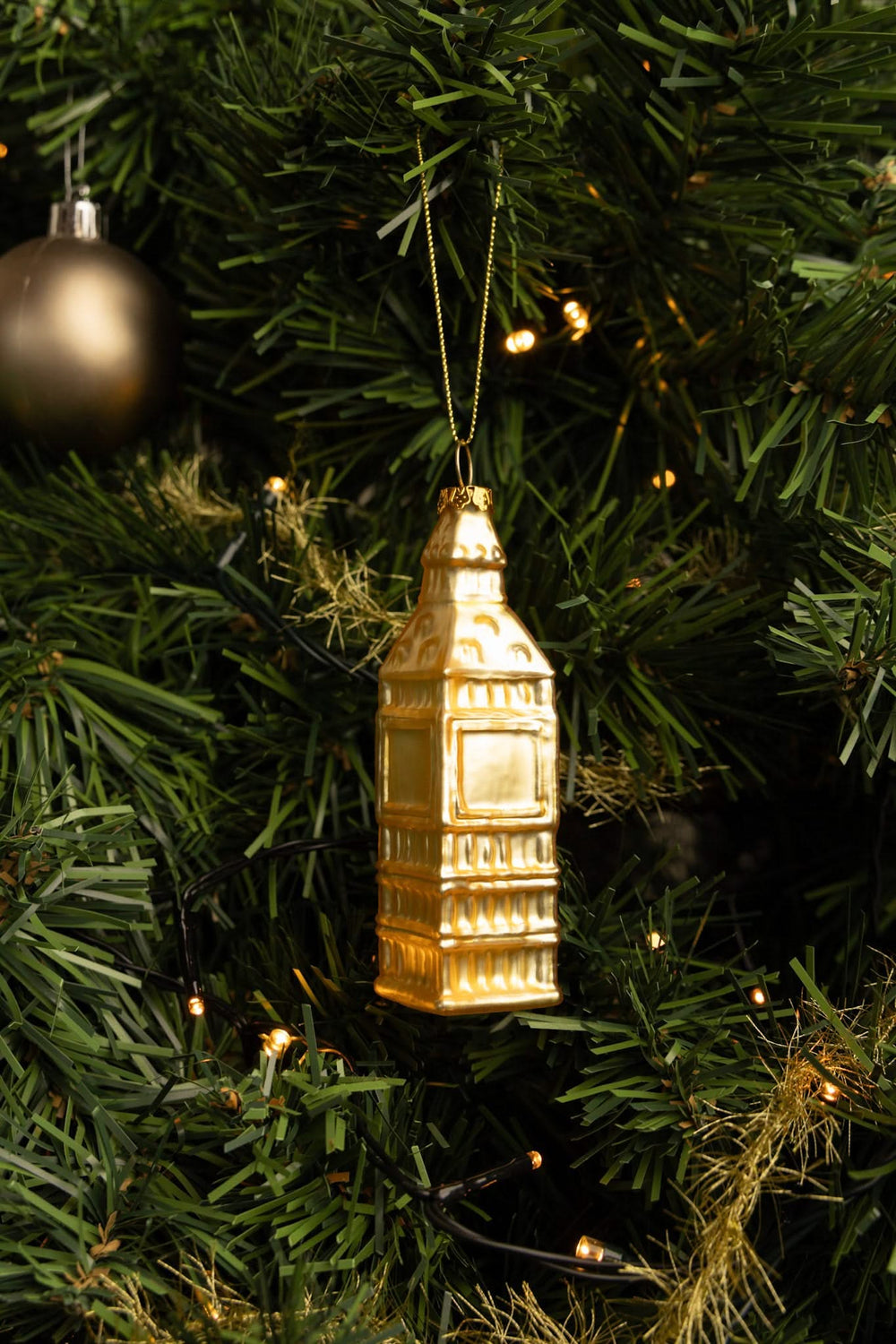 Nordic Light Weihnachtskugel Big Ben 12 cm