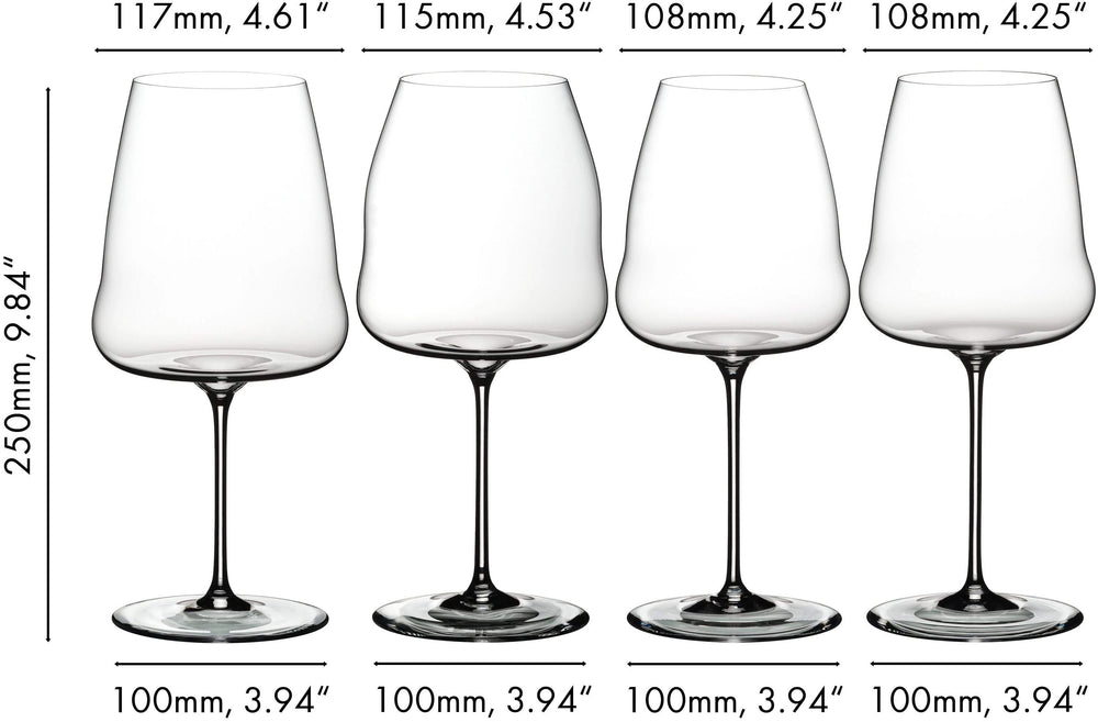 Riedel Weinglas-Set Winewings - Carbernet / Sauvignon Blanc - 4 Stücke