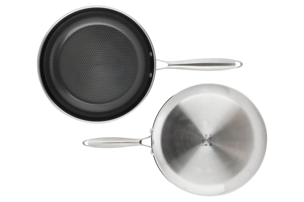 Cookinglife Bratpfanne HexaCook ø 28 cm - NON STICK - keramische antihaftbeschichtung - PFAS-frei - geeignet für alle Wärmequellen