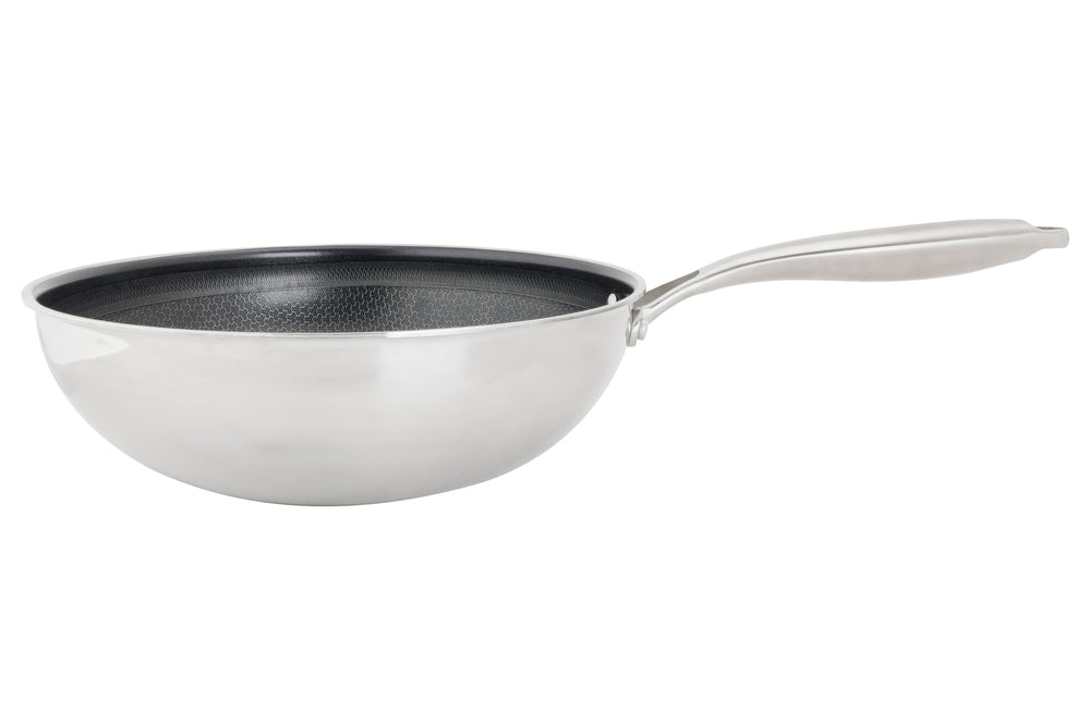 Cookinglife Wok-Pfanne HexaCook ø 28 cm - NON STICK - keramische antihaftbeschichtung - PFAS-frei - geeignet für alle Wärmequellen