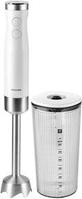 Zwilling Stabmixer Enfinigy – 800 W – 9 Geschwindigkeiten – Silber/Weiß