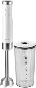 Zwilling Stabmixer Enfinigy – 800 W – 9 Geschwindigkeiten – Silber/Weiß