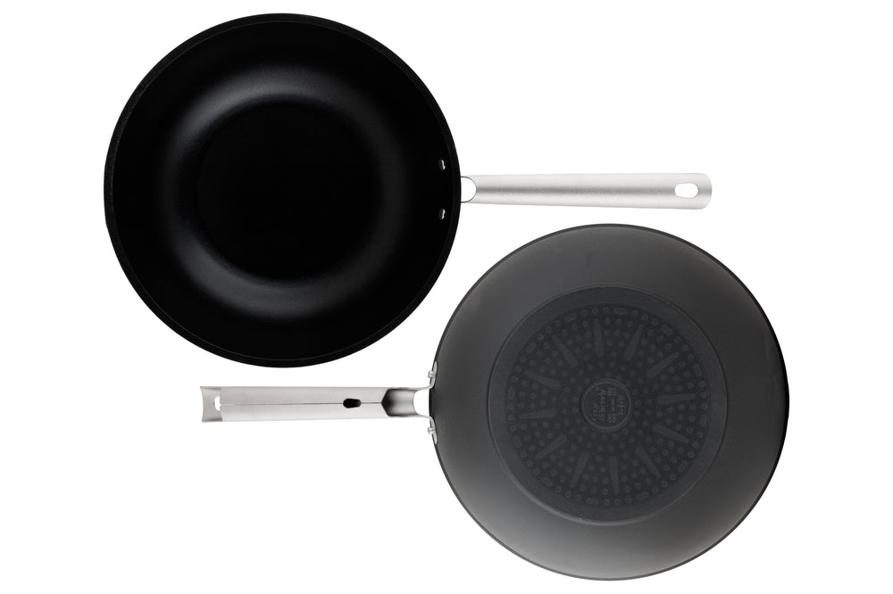 Cookinglife Wok-Pfanne ProForge ø 28 cm - keramische Antihaftbeschichtung - PFAS-frei