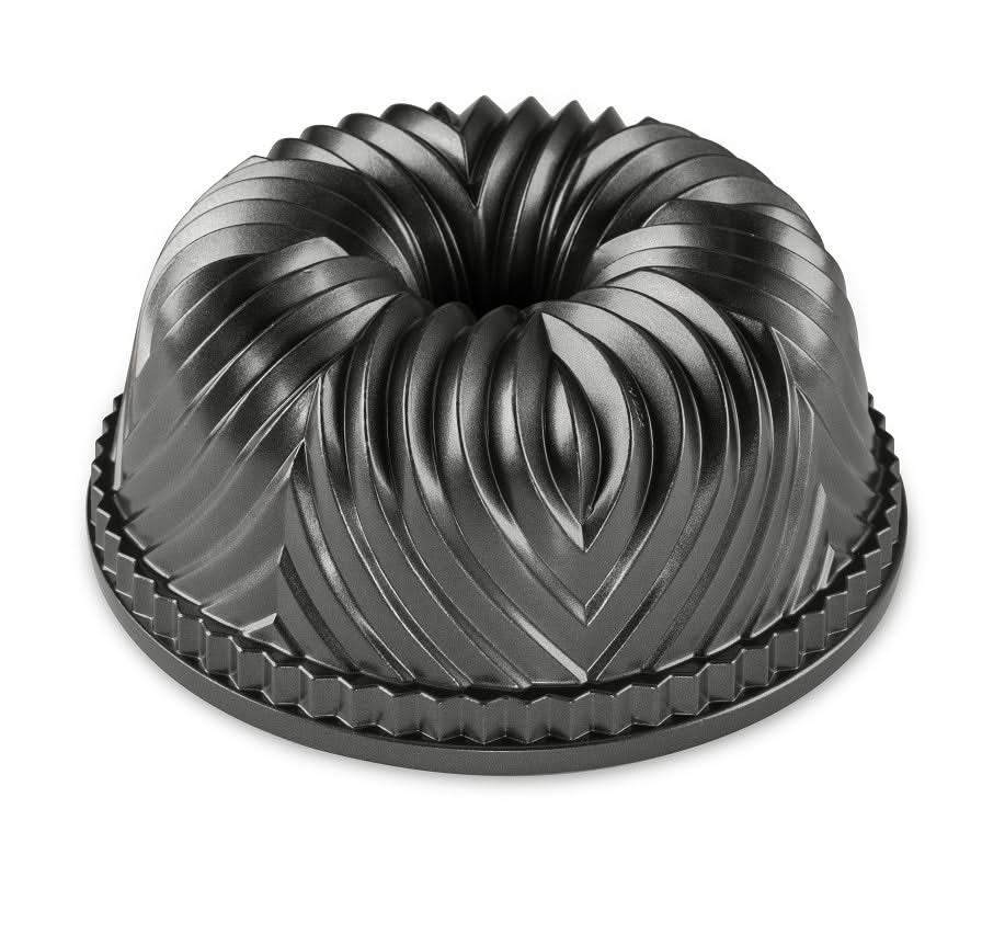 Nordic Ware Gugelhupf Backform Bavaria Bundt Schwarz ø 23 cm / 2.4 Liter