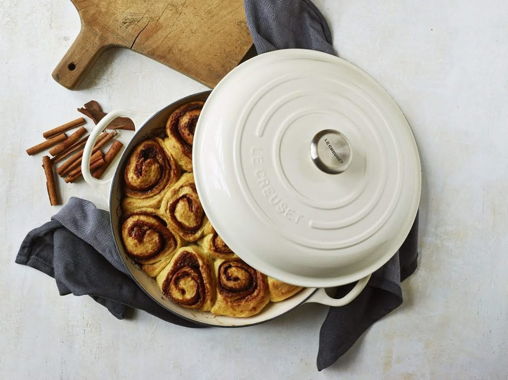 Le Creuset Bräter Signature Meringue - ø 26 cm / 5.3 liter