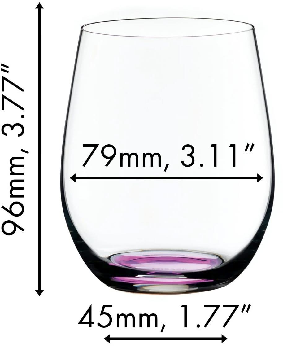 Riedel Tumbler Glas Happy O - Vol 2 - 4 Stücke