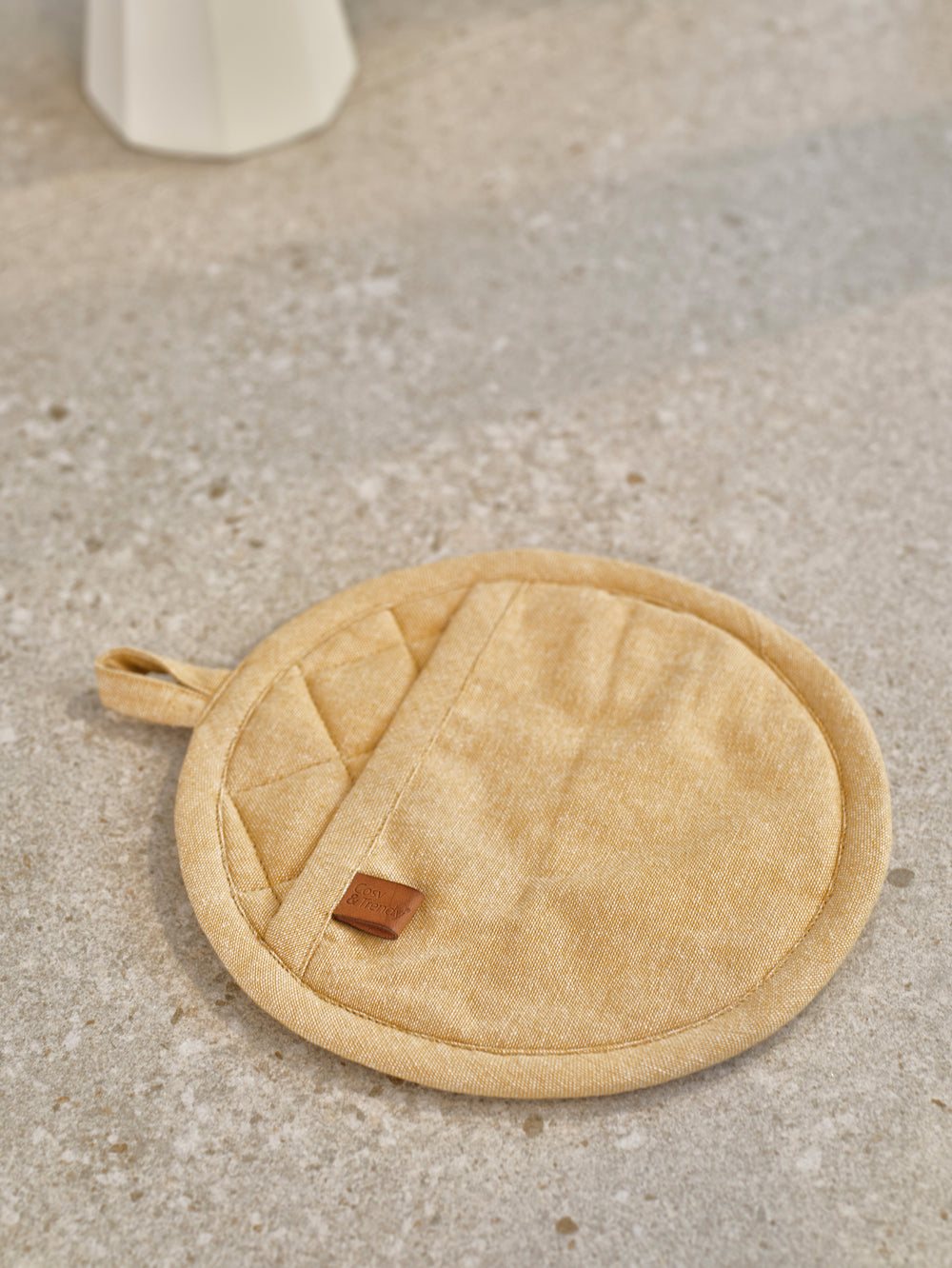 Cosy & Trendy Topflappen Stoff Amber Gold