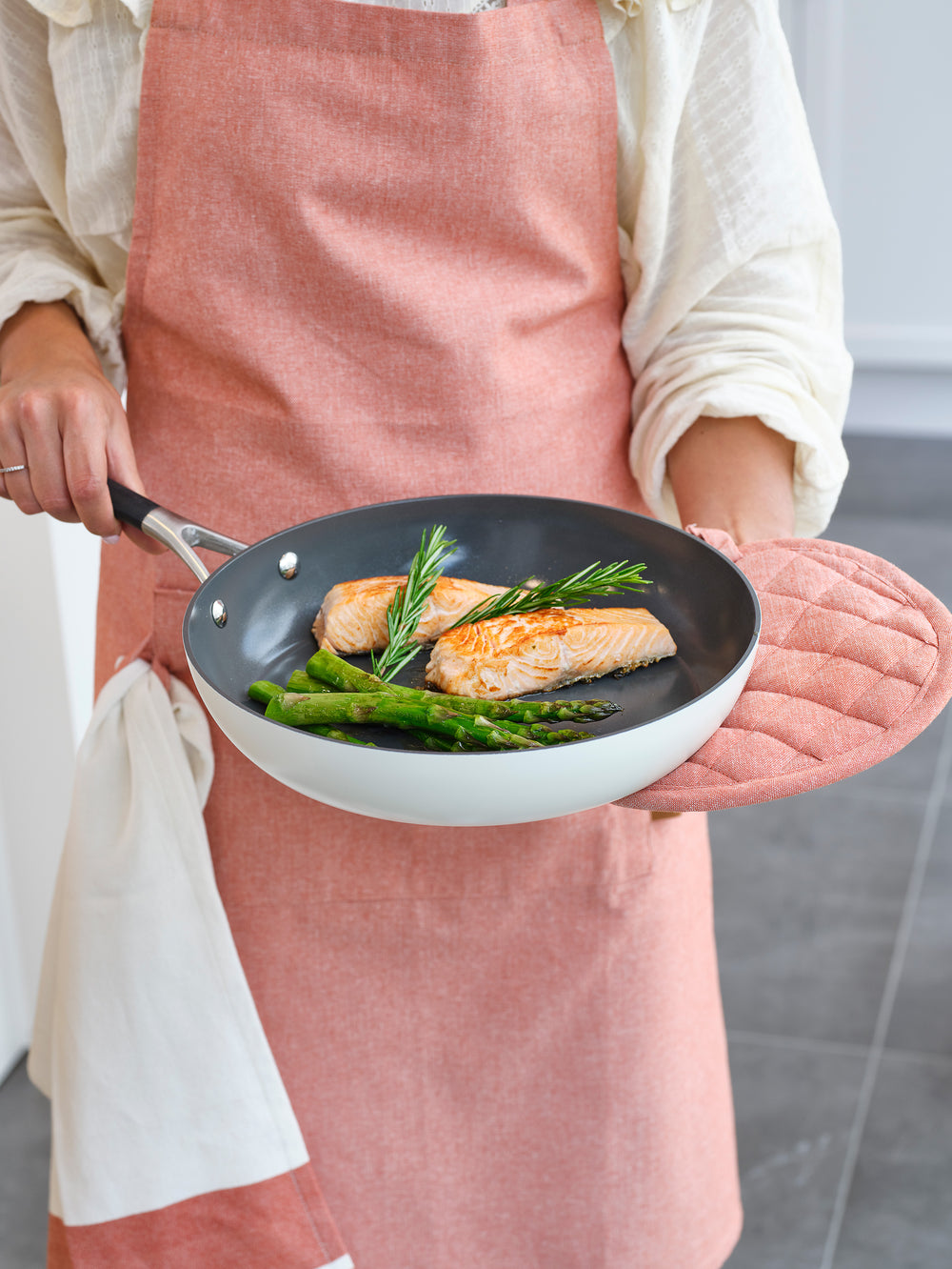 Cosy & Trendy Topflappen Stoff Rost