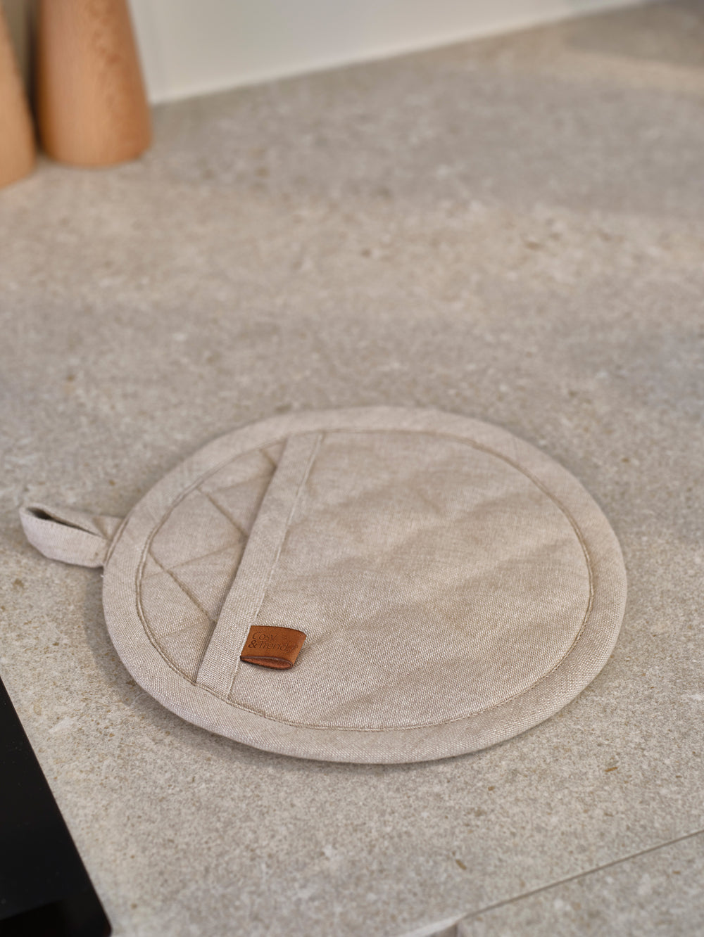 Cosy & Trendy Topflappen Stoff Sand