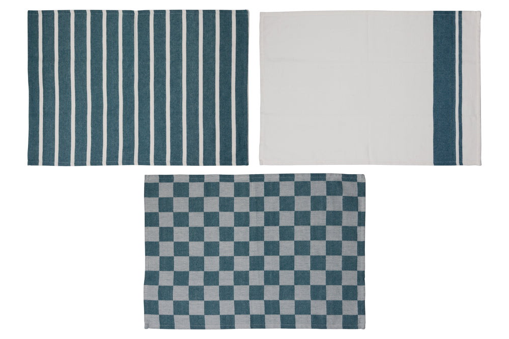 Cosy & Trendy Geschirrtücher Stoff Green Heron 50 x 70 cm - 3-teilig