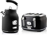 Westinghouse Retro Wasserkocher + Toaster 4 Schlitze - Schwarz