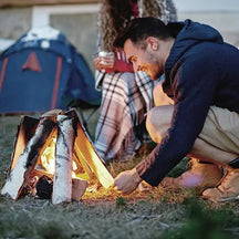 GrillX BBQ Anzündwolle - Anzündholz - Anzündwürfel - 10 KG