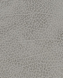 LIND DNA Untersetzer Hippo - Leder - Anthrazitgrau - 13 x 11 cm - 4 Stück