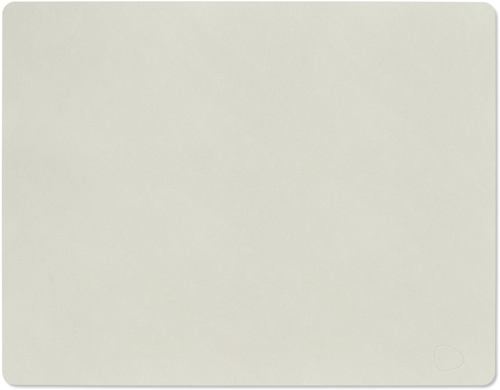 LIND DNA Tischsets Nupo - Leder - Leinen - 45 x 35 cm - 2 Stück