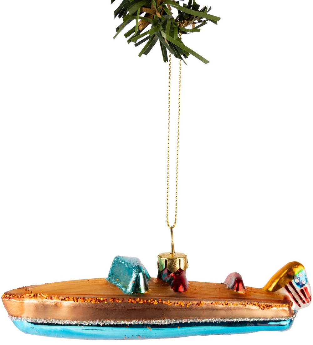 Nordic Light Weihnachtskugel Riva Boot 13 cm